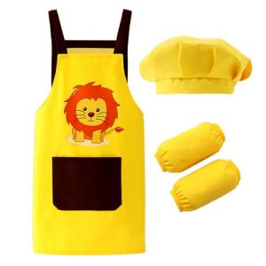 [cheesecat] エプロン子供 子供用エプロン 子供エプロン エプロン 撥水材質 汚れ防止 着脱簡単 肌に優しい 男女兼用 色落ちしない｜kirelab-net
