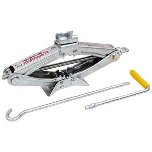 メルテック 車用 パンタグラフジャッキ 1t 機械式 最高値:350mm/最低値:95mm/ストローク:255mm Meltec F-72｜kirelab-net