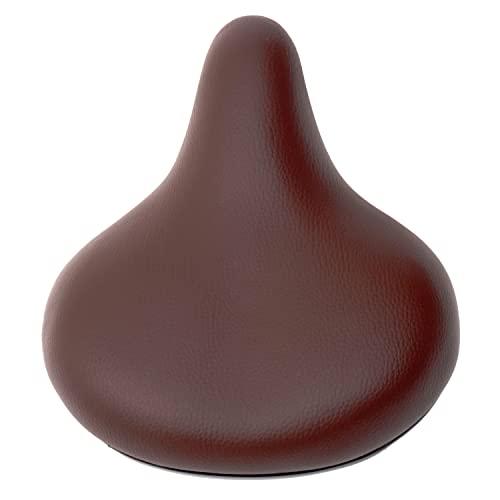 MARUHACHI(マルハチ) ビッグワイドサドル GR6602GR ブラウン 自転車 サドル シテ...