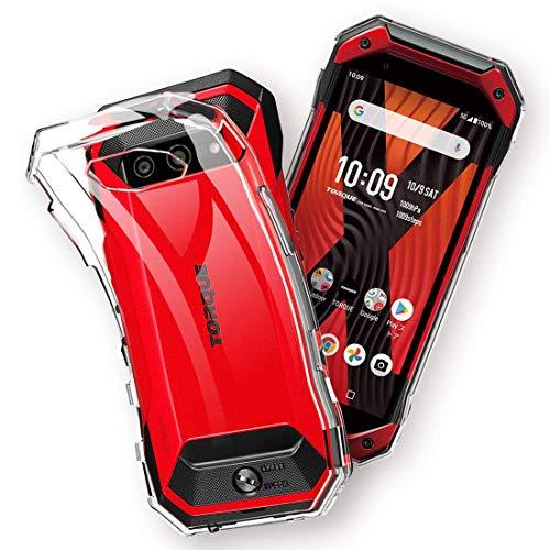 TORQUE 5G KYG01 ケース [ZXZone] 京セラ TORQUE 5G クリア ソフト...