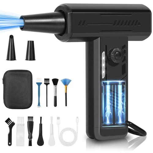 エアダスター2025年高水準傑作 業界圧倒的な風速電動エアダスター ブロワー 超強力200000RM...