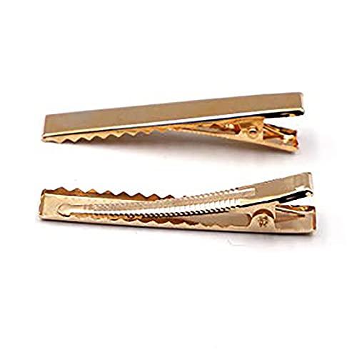 LEISURE CLUBヘアクリップ 約40個入り 55mm ヘアピン 髪留め 金具 ヘアアクセサリ...
