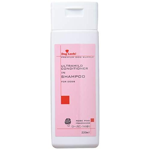 コペット (COPET) ドッグラックコンディショナーインシャンプーローズピンク220ml