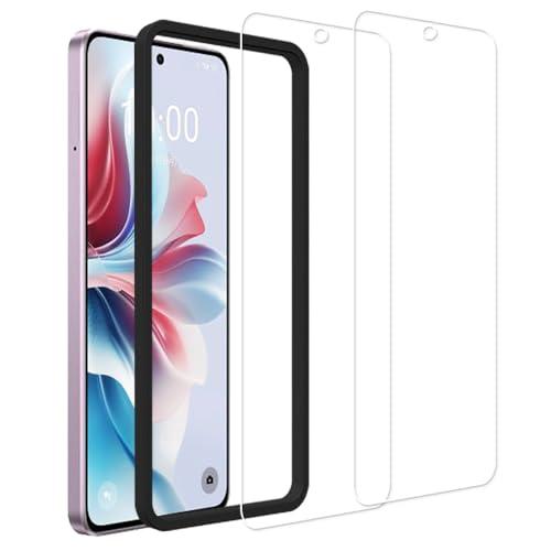 KPNS Oppo Reno 11a ガラスフィルム2枚セットガイド枠付き 日本素材製 強化ガラス ...