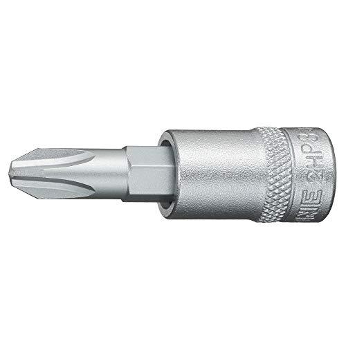 トネ(TONE) ドライバービットソケット 2H-P3 差込角6.35mm(1/4) (+)No.3