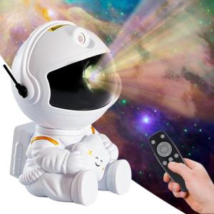 FLRYBRG 宇宙飛行士ギャラクシープロジェクター、スタープロジェクター ギャラクシーナイトライト - 宇宙飛行士ライトプロジェクター、星空星｜kirelab-net