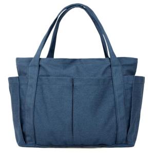 [imeetu] トートバッグ マザーズバッグ キャンバス トート レディース メンズ 肩掛けバッグ グローサリー 通学 帆布 大容量 多機能｜kirelab-net