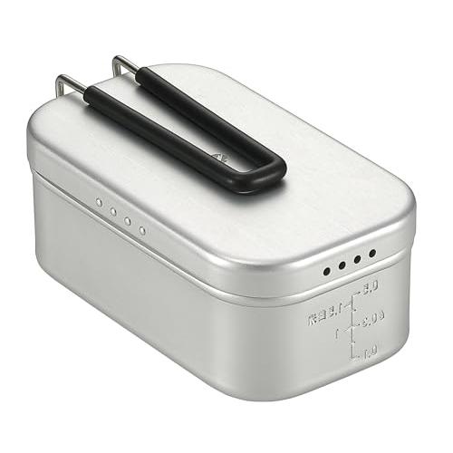 キャンピングムーン(CAMPING MOON) 極厚 メスティン 1合 バリ取り不要 吹きこぼれ防止...