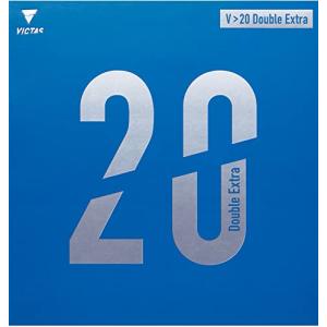 ヴィクタス(VICTAS) 卓球 ラバー V)20 Double Extra(ダブルエキストラ) 裏ソフト ブラック(0020) 1.8 200｜kirelab-net