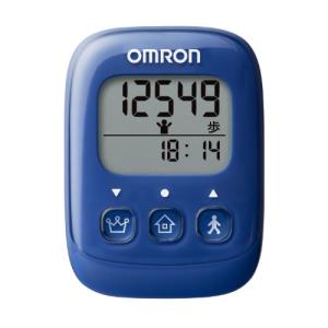 オムロン(OMRON) 歩数計 ブルー HJ-325-B｜kirelab-net