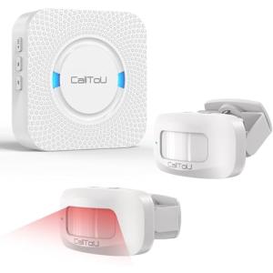 CallToU ワイヤレスチャイム 人感センサー 玄関用 店舗用 150M受信 低電池アラート機能 配線工事不要 5段階音量調節 38種類呼び出｜kirelab-net