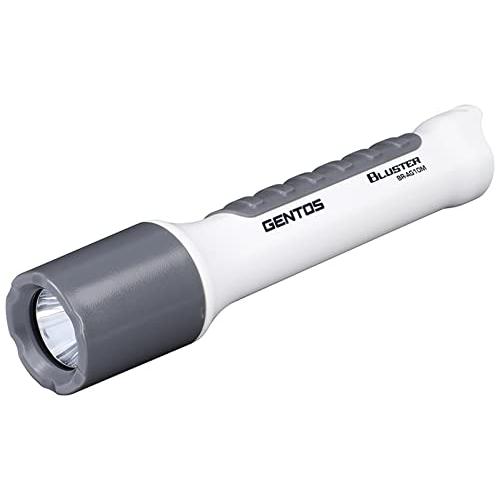 GENTOS(ジェントス) LED 懐中電灯 明るさ400ルーメン/実用点灯6時間/耐塵/2m防水 ...