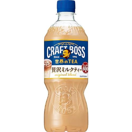 サントリー クラフトボス ミルクティー 紅茶 600ml×24本