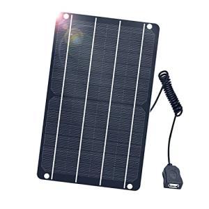 FlexSolar ソーラーパネル 6W 5V 高性能単結晶 usb超薄携帯型 屋外 防水 ソーラー充電器 スマホなどに対応｜kirelab-net