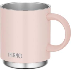 食洗機対応モデル サーモス 真空断熱マグカップ 350ml ベージュピンク JDS-351 BEP｜kirelab-net