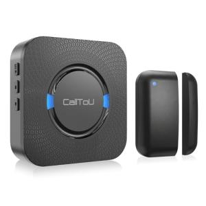 CallToU ドアベルセンサー 開閉センサー 自動ドア磁気 ドアと窓の盗難防止製品 玄関/ポーチの侵入検知 家庭/ガレージ/小売/アパート/オ｜kirelab-net