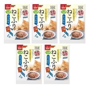 はごろも 猫用おやつ ねこふり (国産) かつお味 小袋 1.5g10袋入×5個 (まとめ買い)｜kirelab-net