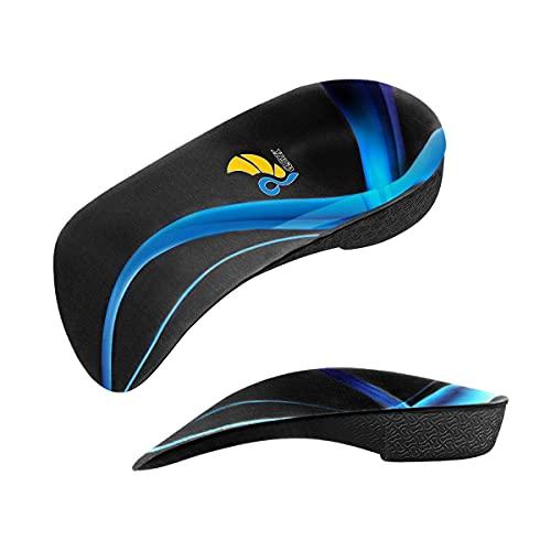 インソール 中敷き 衝撃吸収 QBK 扁平足 アーチサポート スポーツ かかと 足底筋膜炎 日常用 ...