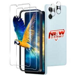 2+2枚セット ガイド枠付き 対応 Xperia 10 VI ガラスフィルム 2枚 + レンズ保護フィルム 2枚 指紋認証 対応 Xperia