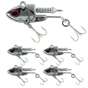 KOKOルアーシーバス ルアー ヒラメー ジグヘッド 5個セット 11g 16g 22g 28g シーバス ジグヘッド ワーム ヒラメー バイブ｜kirelab-net