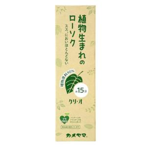 カメヤマ 植物生まれのローソク クリ・オ 15分 約152g スス、においほとんどない｜kirelab-net