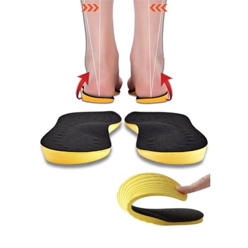 インソール 中敷き 傾斜付き 美脚 土踏まずインソール アーチサポーター 超軽量 疲れない 立ち仕事...