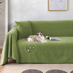 YKFN ソファーカバー 防水 マルチカバー ソファー カバー 大判 かけるだけ ソファーベッドカバー 犬猫対策 ソファカバー 1人掛け 肘付き｜kirelab-net