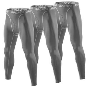 [Sillictor] スポーツタイツ メンズ 作業服 前開き パワーストレッチ アンダーウェア コンプレッション タイツ 前開け スパッツ [｜kirelab-net