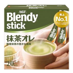 AGF ブレンディ スティック 抹茶オレ  粉末 抹茶  20個 (x 1)｜kirelab-net