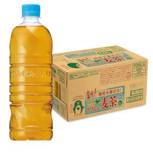 サントリー グリーンダカラ やさしい麦茶 ラベルレス お茶 麦茶 ペットボトル 680ml ×24本｜kirelab-net