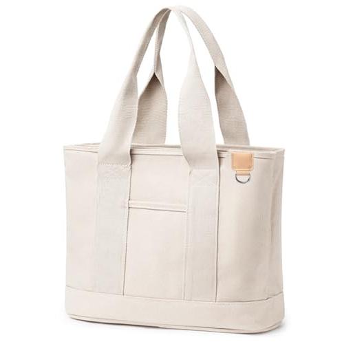 [MIPOHAM] トートバッグ レディース キャンバス 仕切り Lサイズ 大容量 キャンパストート...