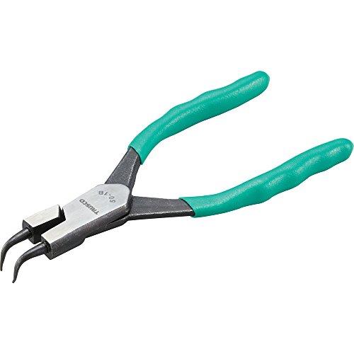 TRUSCO(トラスコ) スナップリングプライヤー 孔用 Φ0.8 曲爪50型 50-0B