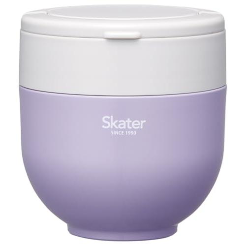 スケーター(Skater) 保温 保冷 丼ぶり ランチジャー 540ml 折りたたみハンドル付 抗菌...