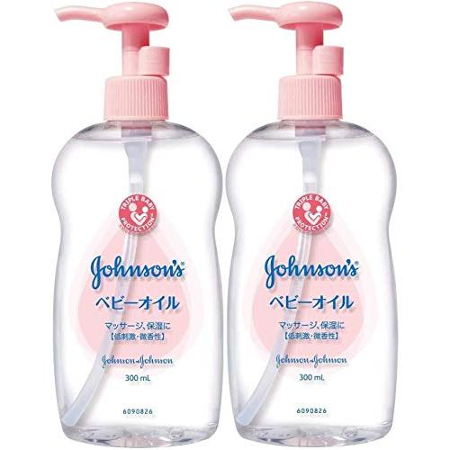 まとめ買いジョンソン ベビーオイル 微香性 300mL ×2セット