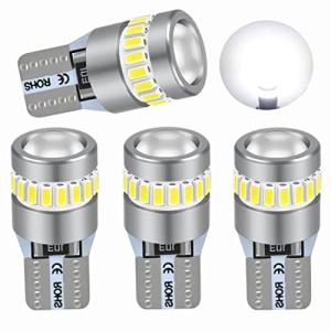 XELORD T10 led ホワイト 爆光 最新型レンズ集光 ledルームランプ 19個のLEDチップ搭載 360°無死角照射 無極性 DC｜kirelab-net
