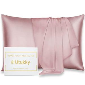 Utukky 枕カバー シルク枕カバー TVで紹介35×50cm シルク100%枕カバー 6Aランク 封筒式 両面用 シルクタイプ 封筒式 ピロ｜ルミナスエイト ヤフー店