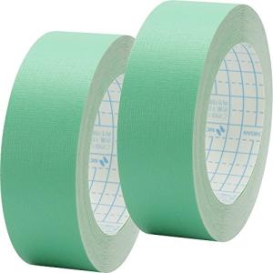 ニチバン 製本テープ 2個パック 25mm×10m BK-2531AZ2P パステルグリーン｜kirelab-net