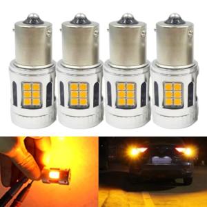 S25 LED ウィンカーバルブ アンバー 150° ピン角 違い BAU15S PY21W LEDウィンカー 冷却ファン搭載 ハイフラ防止 抵｜kirelab-net