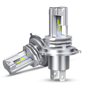 LEDヘッドライト ポンつけ ファンレス 新車検対応 H4 DC12V 40W 12000ルーメン 6000K ホワイト LM-M4-H4｜kirelab-net