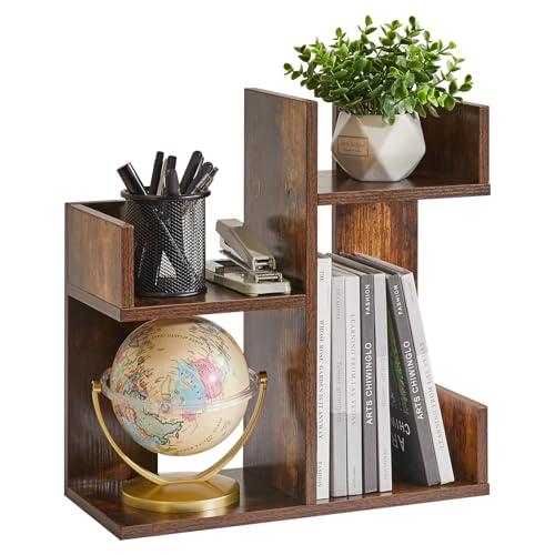 Aibiju デスクシェルフ デスクオーガナイザー 文房具収納 木目調 机上 卓上 ラック 可愛い ...