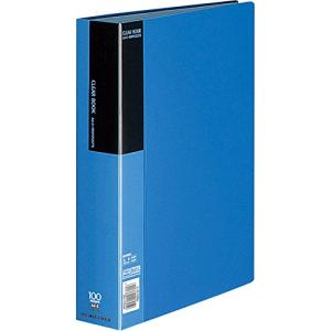 コクヨ ファイル クリアファイル 固定式 青 A4縦 100枚 ラ-B100B｜kirelab-net