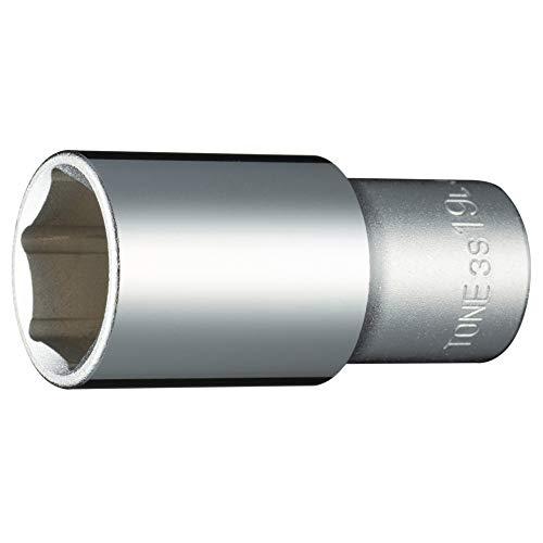 トネ(TONE) ディープソケット(6角) 3S-19L 差込角9.5mm(3/8) 二面幅19mm