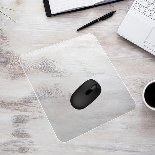 iplusmile ガラス製マウスパッド クリアデスクパッド 25cm*25cm マウスパッドゲーム...