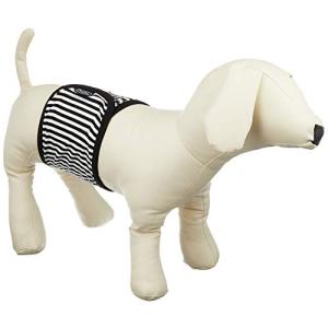 ペットプロ マナーベルト 犬用 L ブラック/ボーダー｜kirelab-net