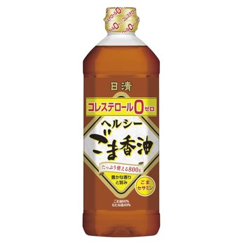 日清オイリオ ヘルシーごま香油 ペット 調合 ごま油 大容量 胡麻油 800g×2個