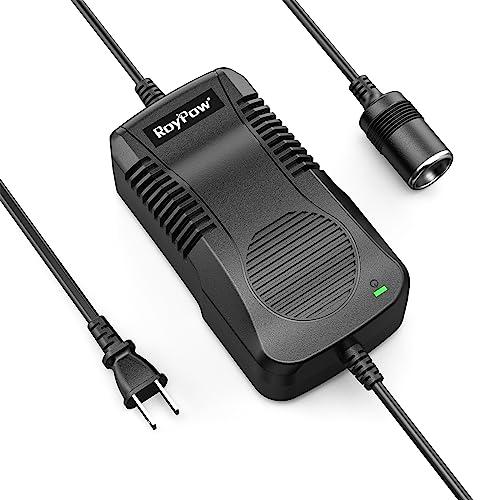 RoyPow AC-DC 変換アダプター 12V 15A 180W (最大 200W) シガーライタ...