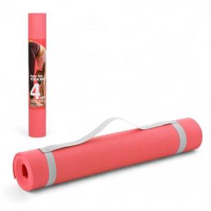 La-VIE(ラヴィ)スーパーグリップヨガマット キャリーストラップ付き 4mm 6mm 8mm 10mm トレーニングマット ストレッチマット