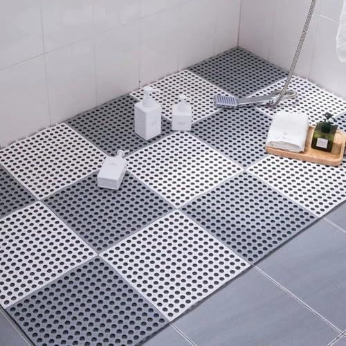 MEMETARO お風呂マット 浴室内マット 洗い場 お風呂 滑り止め マット バスマット 防カビ ...