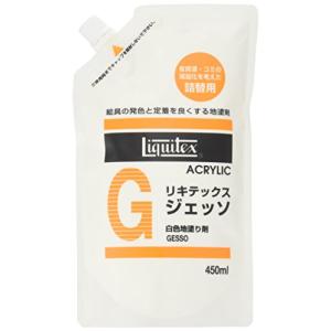 リキテックス(Liquitex) アクリル絵具ジェッソ 詰替用パック 450ml｜kirelab-net