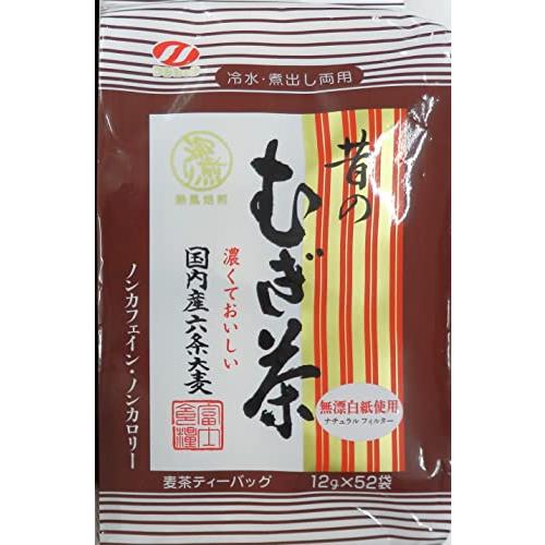 富士食糧 昔のむぎ茶(12g x52P)x2袋